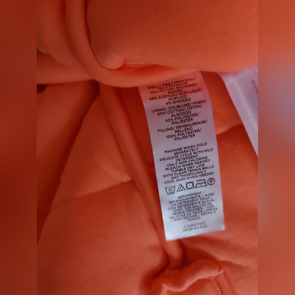 Lou & Grey Signature Soft Coral Pink Quilted Vest Size M Boho Chic Classic - Picture 7 of 12